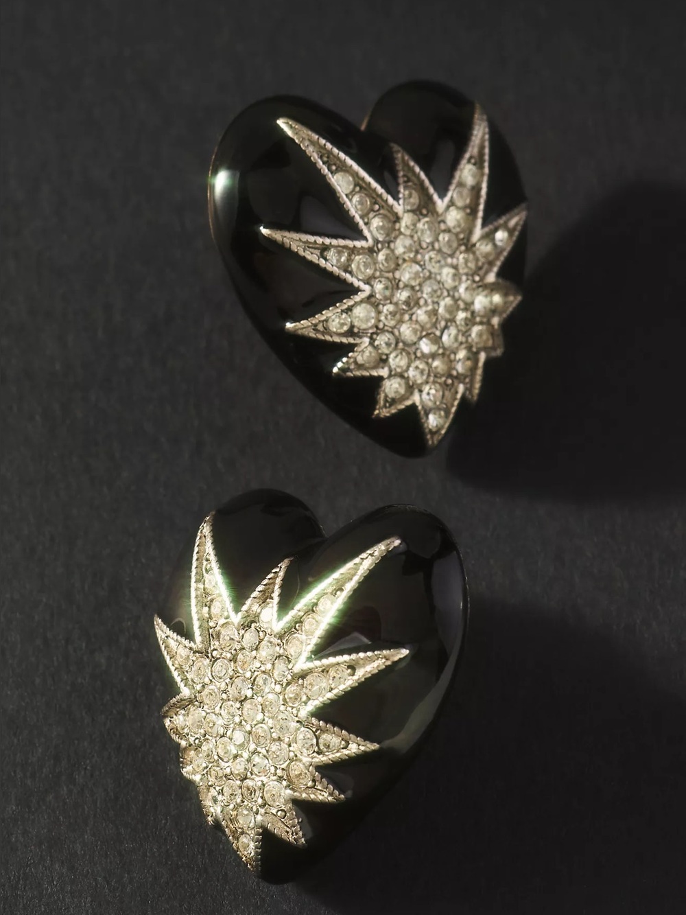 Elizabeth Cole Heart of Tefiti Earrings